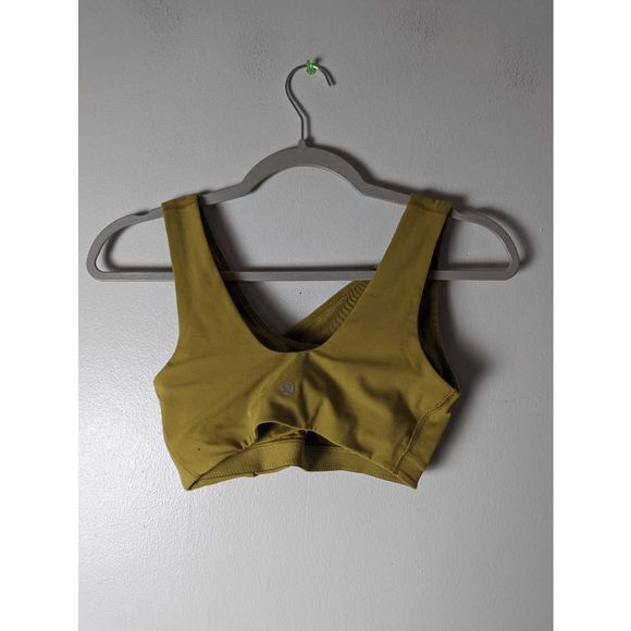 LULULEMON ATHLETICA Nulu Cross-Front Yoga Bra 'Light support B/C Cup Size 4 - Picture 4 of 4